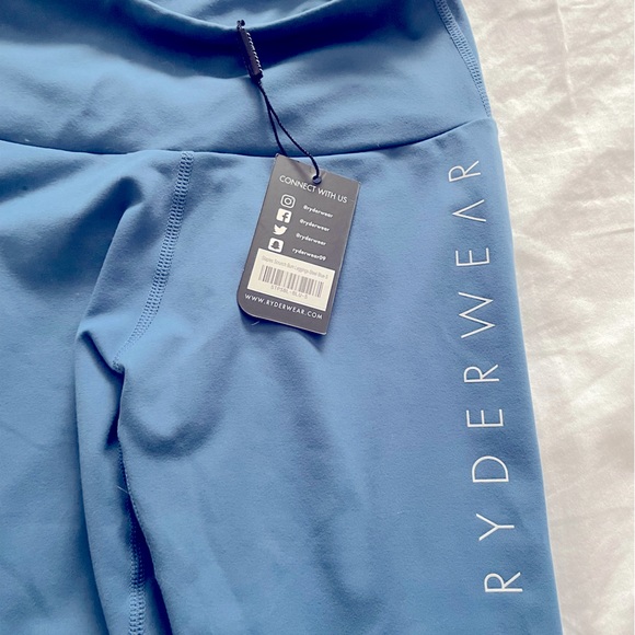 royal blue Ryderwear scrunch bum leggings - Picture 4 of 4
